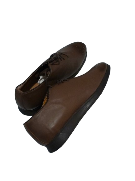 👞 Chaussures Oxford Homme – Style Brogue | Cuir Marron | Taille 43 | NEUVES – Image 2