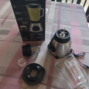 Blender Électrique RAF R.2821G 1,5L + Broyeur Café & Épices | 18000 RPM | 6 Vitesses | NEUF