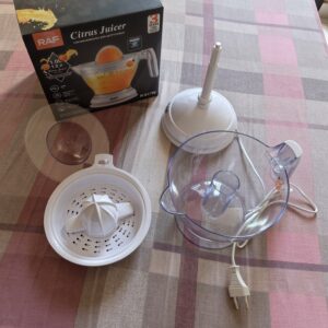 Presse-Agrumes Électrique RAF R.617W – 1L | 40W | Anti-Goutte | Filtre Anti-Pépins | NEUF Quel prix de départ ? 💰