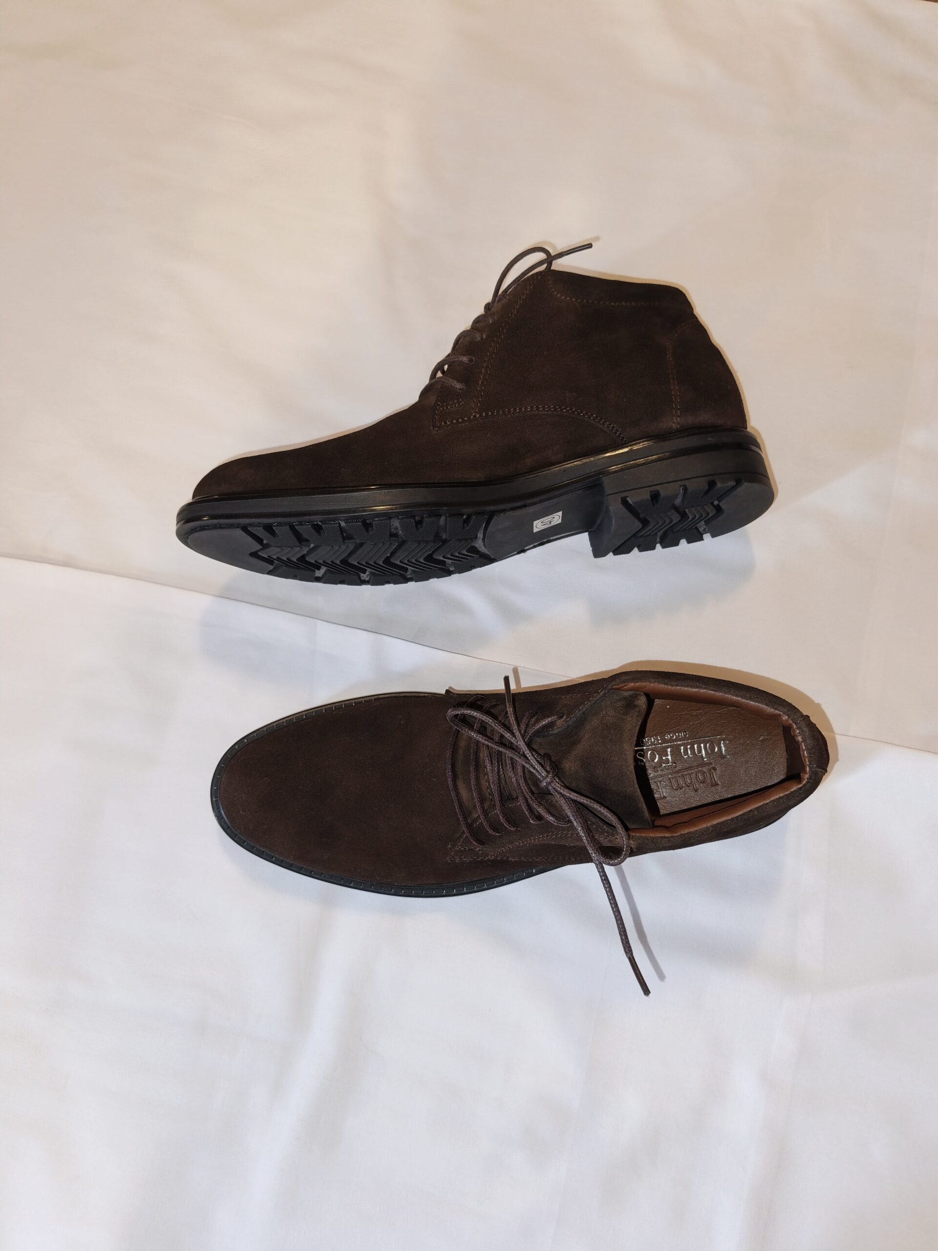 👞 Bottines Suède Marron – Style Chukka | John Foster | NEUF – Image 3