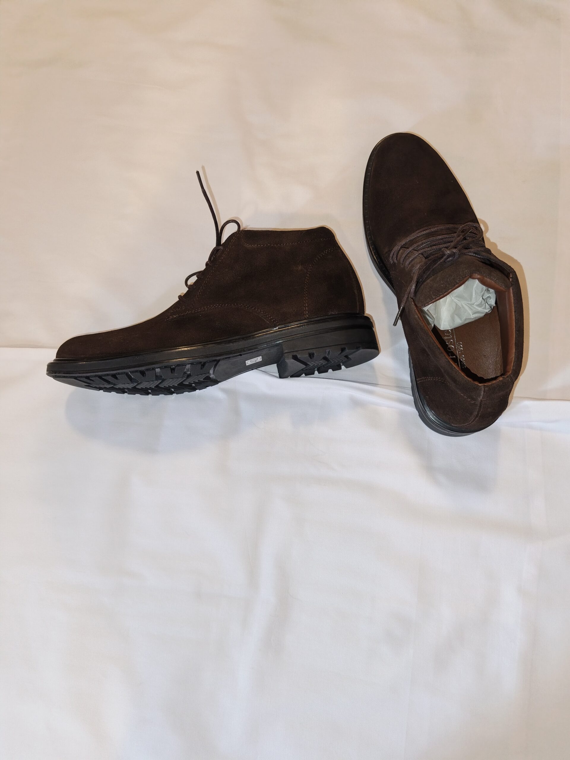 👞 Bottines Suède Marron – Style Chukka | John Foster | NEUF – Image 4