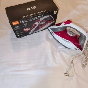 Fer à Repasser Vapeur RAF | Semelle Inox | Haute Performance | NEUF