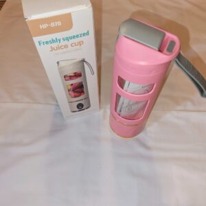 Blender Portable HP-870 | Freshly Squeezed Juice Cup | Display LED | Rose | NEUF